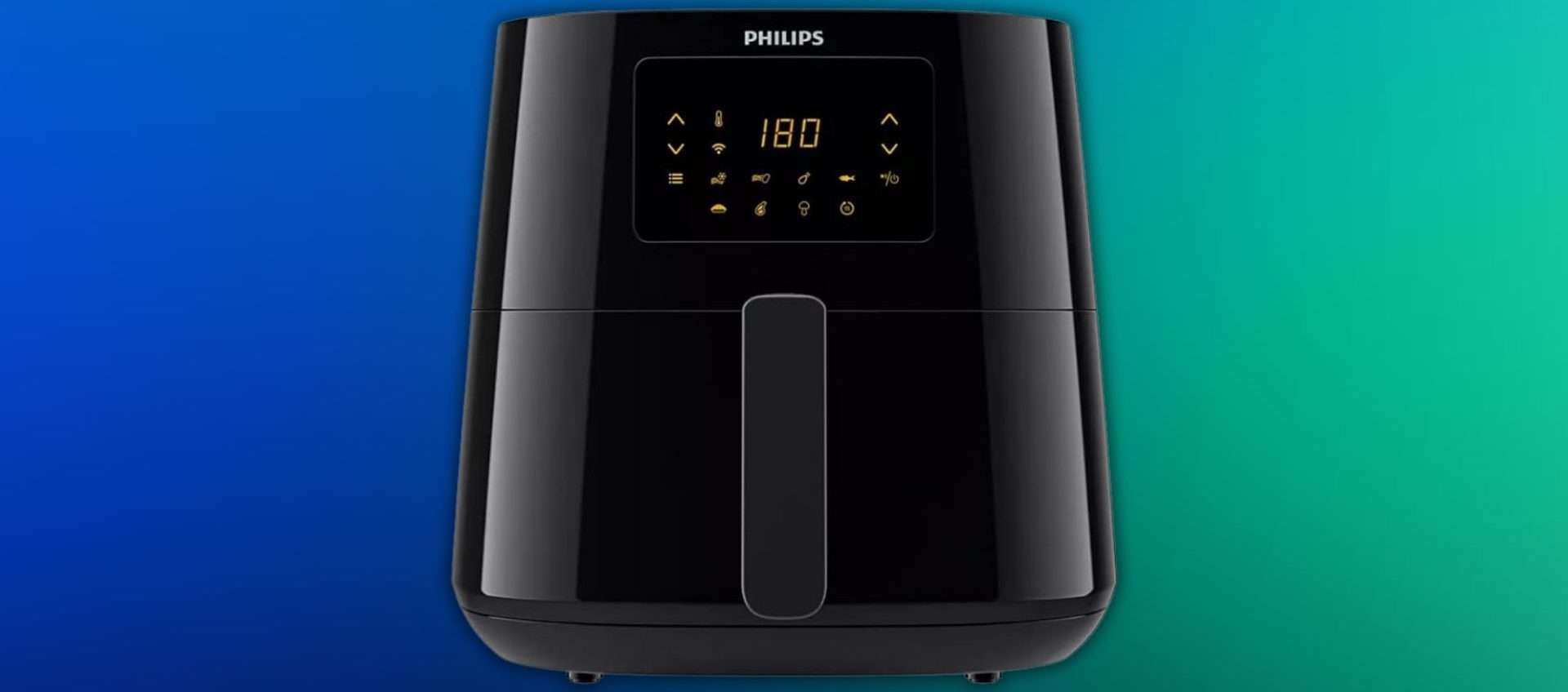 Philips Airfryer 5000, prezzo clamoroso: oggi a meno di 100€ (-33%) Philips Airfryer 5000, prezzo clamoroso: oggi a meno di 100€ (-33%)