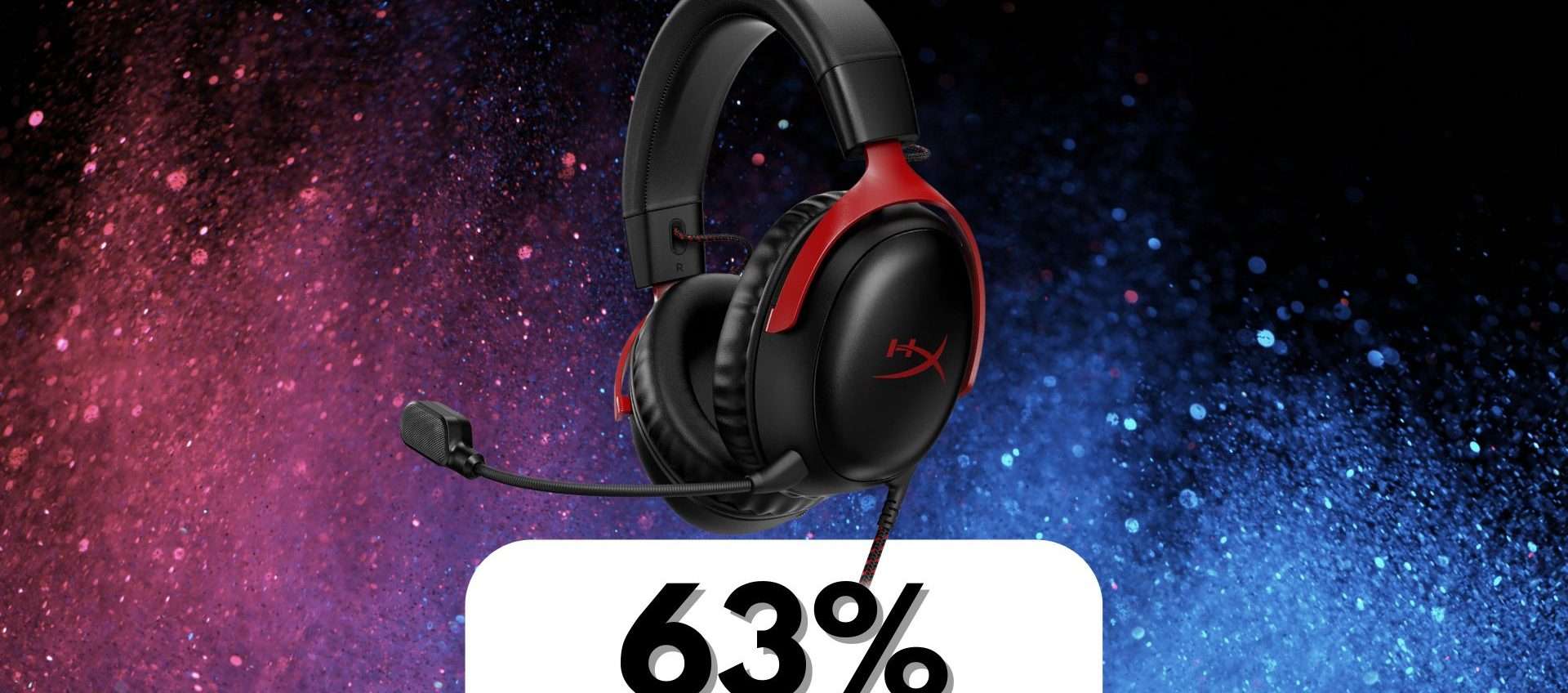 Cuffie gaming HyperX Cloud III: il prezzo crolla da 119 a soli 43 euro Cuffie gaming HyperX Cloud III: il prezzo crolla da 119 a soli 43 euro