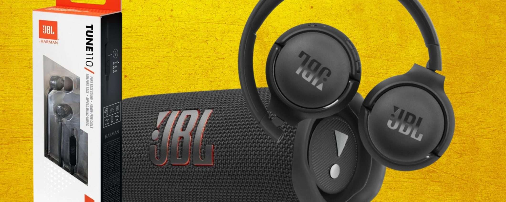 JBL da 4,99€ su Amazon: l'anticipo di Black Friday è STREPITOSO