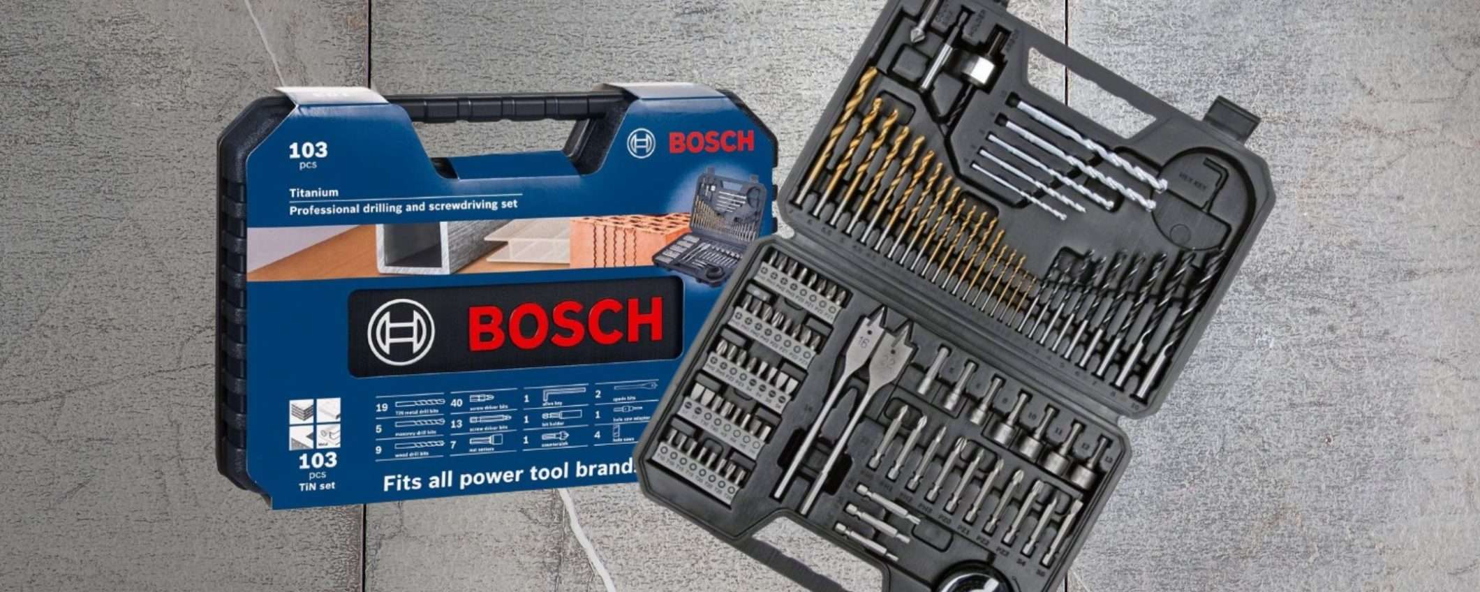 Bosch la BOMBA del Black Friday Amazon: kit 103 in 1 Professional a 19,99€ Bosch la BOMBA del Black Friday Amazon: kit 103 in 1 Professional a 19,99€