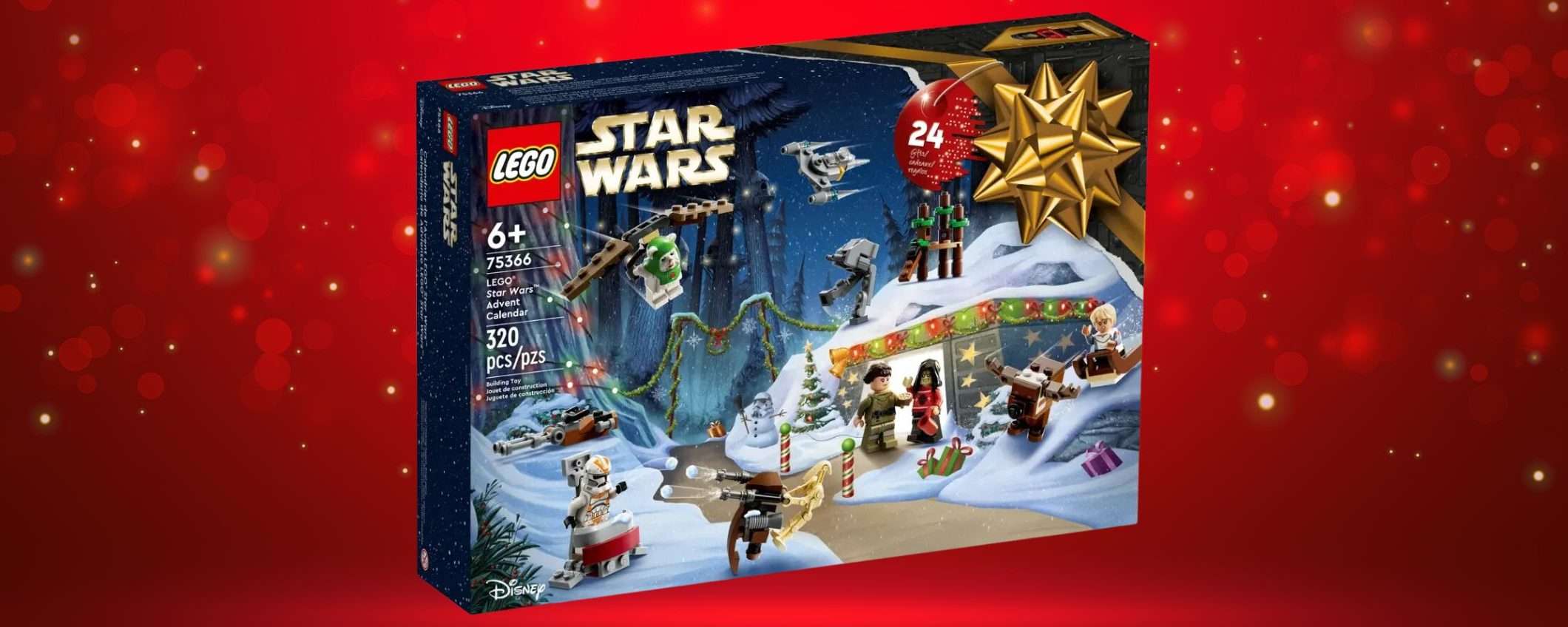 LEGO Star Wars: il bellissimo Calendario dell'Avvento in doppio sconto su eBay (codice) LEGO Star Wars: il bellissimo Calendario dell'Avvento in doppio sconto su eBay (codice)