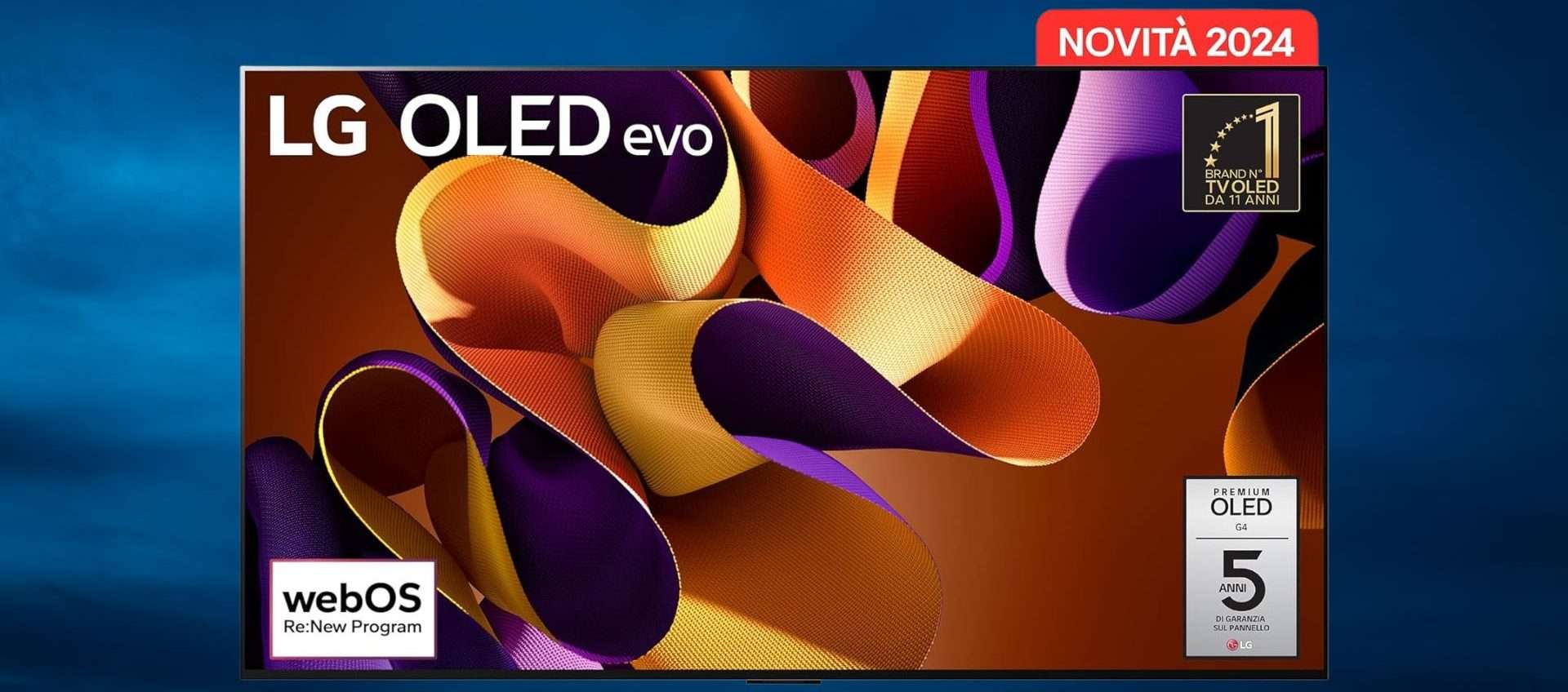 LG OLED evo da 65 pollici di ultima gen: sconto pauroso, risparmi 1180€ LG OLED evo da 65 pollici di ultima gen: sconto pauroso, risparmi 1180€