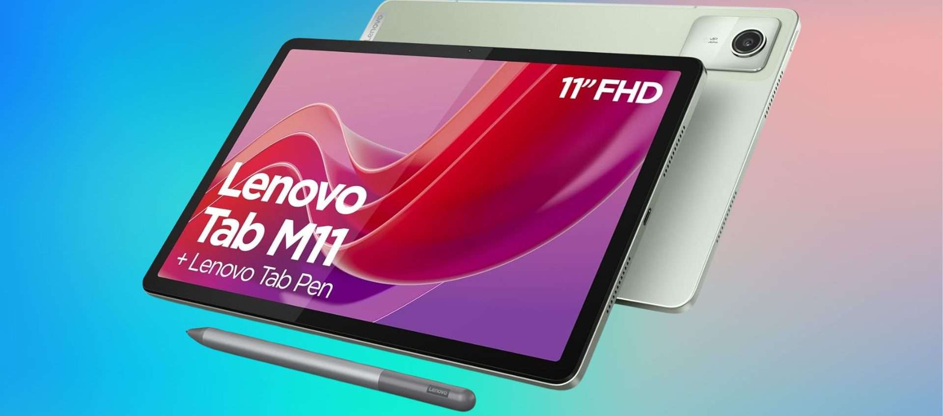 Lenovo Tab M11 a soli 184,99€: prestazioni top e penna inclusa Lenovo Tab M11 a soli 184,99€: prestazioni top e penna inclusa