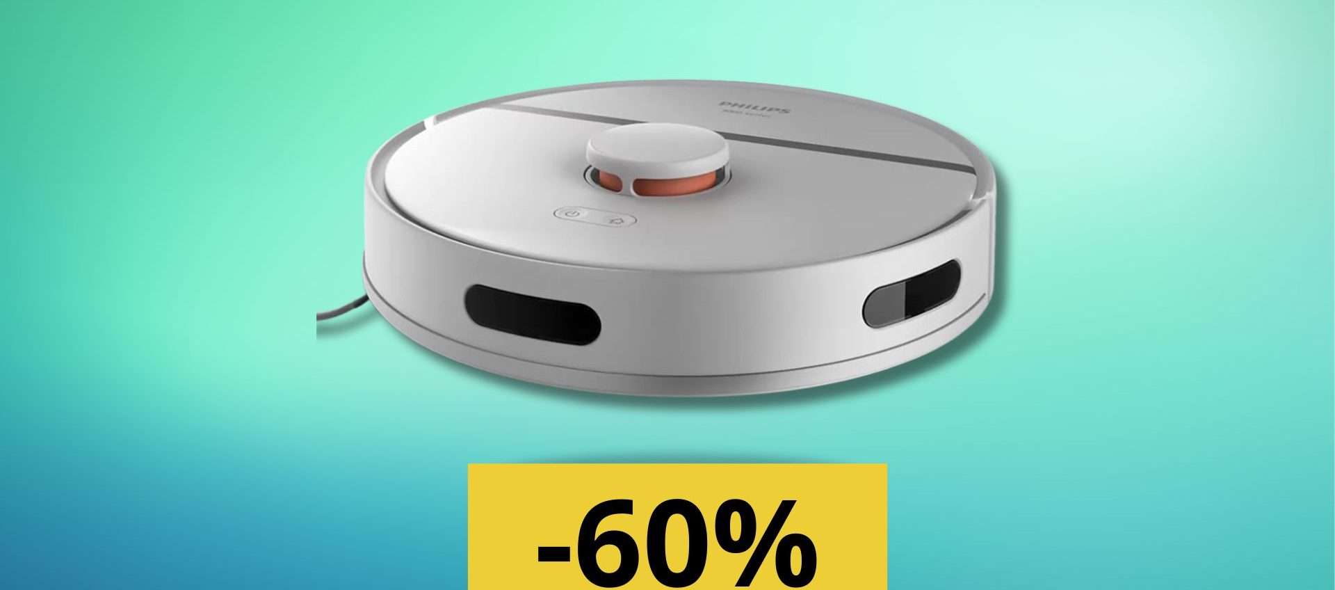 Il Philips HomeRun Serie 3000 è uno dei migliori robot da prendere con il Black Friday Il Philips HomeRun Serie 3000 è uno dei migliori robot da prendere con il Black Friday