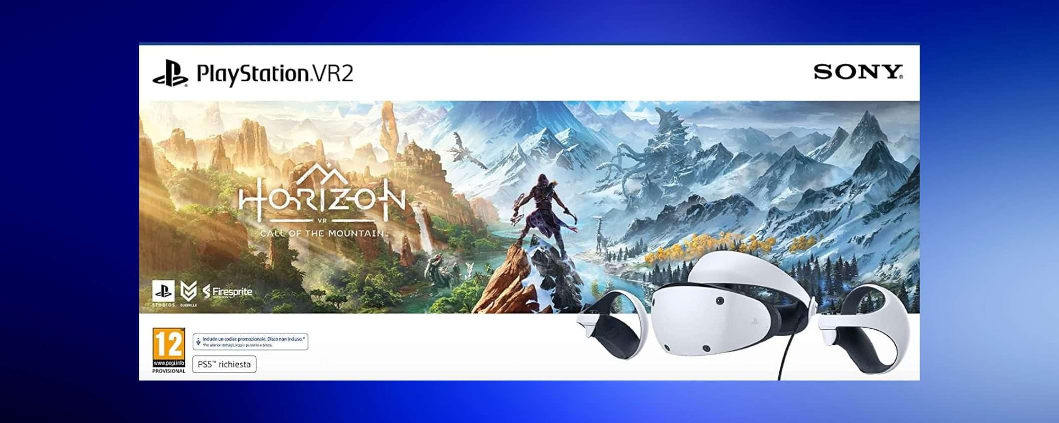 PlayStation VR2 con Horizon: bundle in sconto MAI VISTO per il Black Friday (-38%) PlayStation VR2 con Horizon: bundle in sconto MAI VISTO per il Black Friday (-38%)