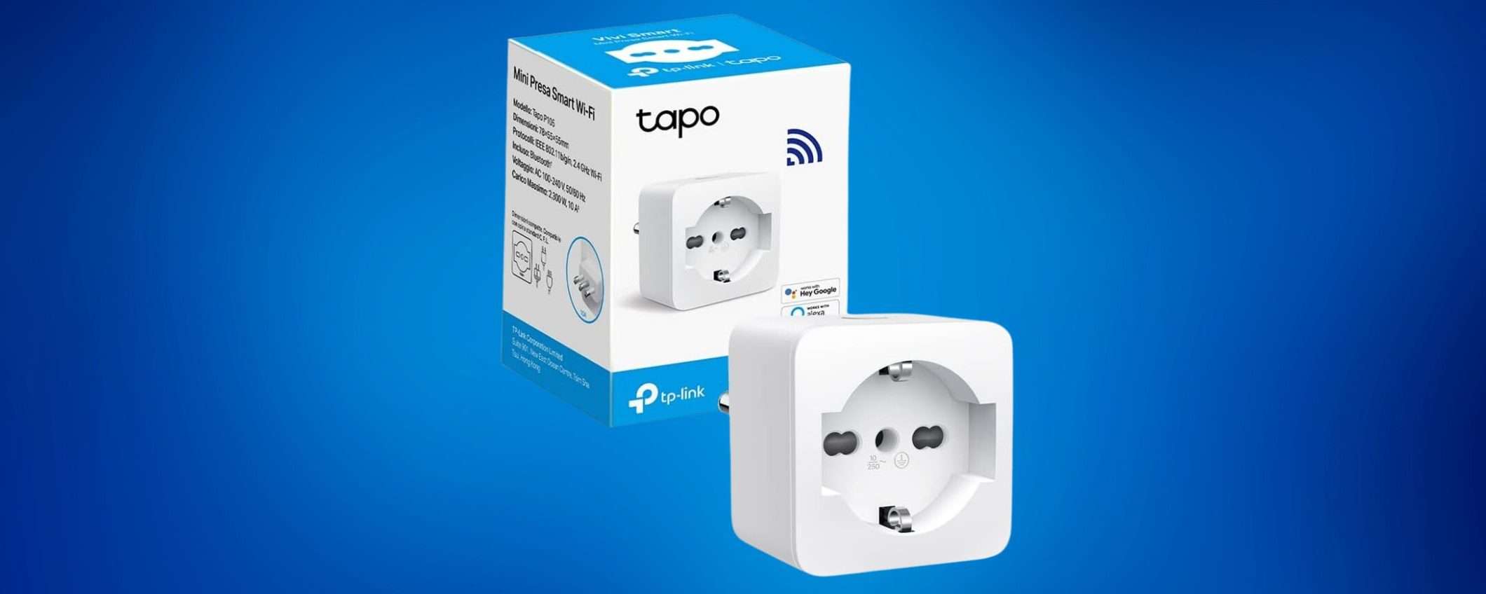 Presa smart TP-Link Tapo in offerta su Amazon: per una casa più intelligente Presa smart TP-Link Tapo in offerta su Amazon: per una casa più intelligente