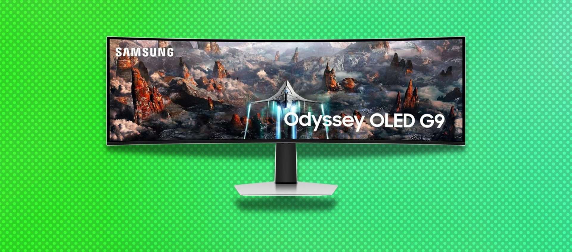 Samsung Odyssey OLED G9: 49 pollici galattici per il massimo delle performance Samsung Odyssey OLED G9: 49 pollici galattici per il massimo delle performance