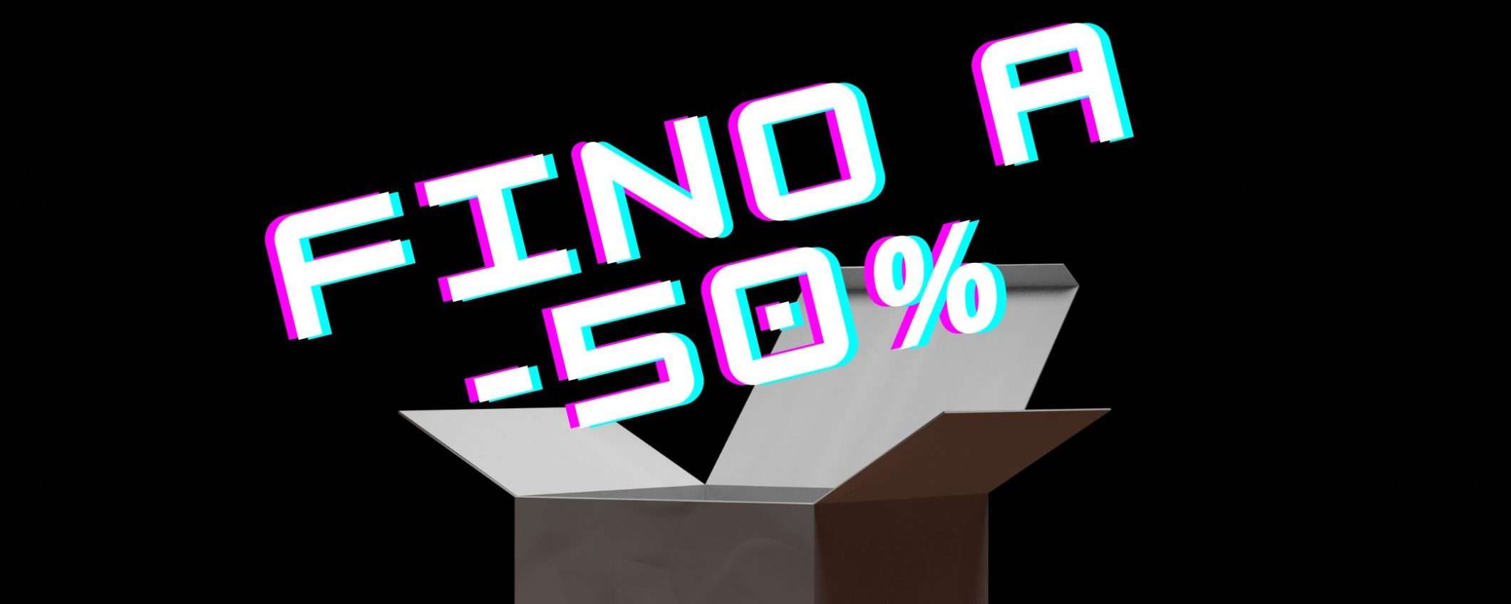 Amazon è IMPAZZITA: solo sconti dal 40% al 50% e prezzi SHOCK (da 5,45€)
