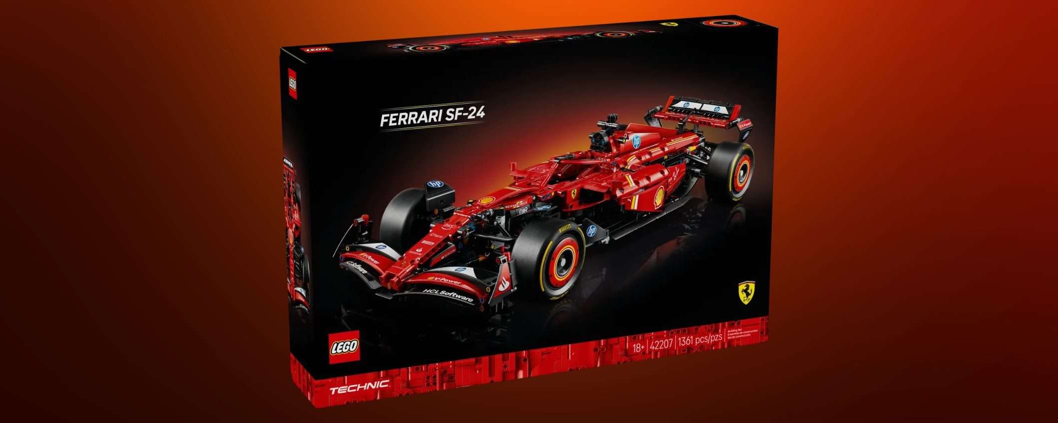 Ferrari annuncia il LEGO della SF-24: puoi già prenotarlo online Ferrari annuncia il LEGO della SF-24: puoi già prenotarlo online