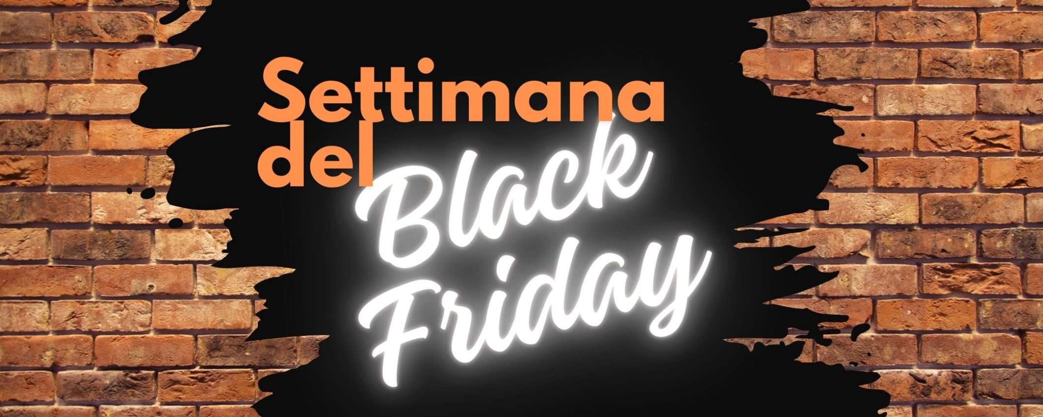 Su Amazon inizia la Settimana del Black Friday con prezzi da SVUOTATUTTO Su Amazon inizia la Settimana del Black Friday con prezzi da SVUOTATUTTO
