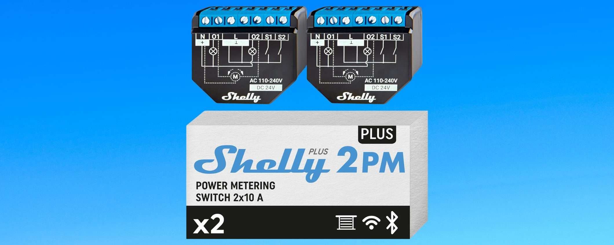 Relè smart con misurazione di consumo Shelly: confezione da 2 in maxi sconto Amazon (-40%) Relè smart con misurazione di consumo Shelly: confezione da 2 in maxi sconto Amazon (-40%)