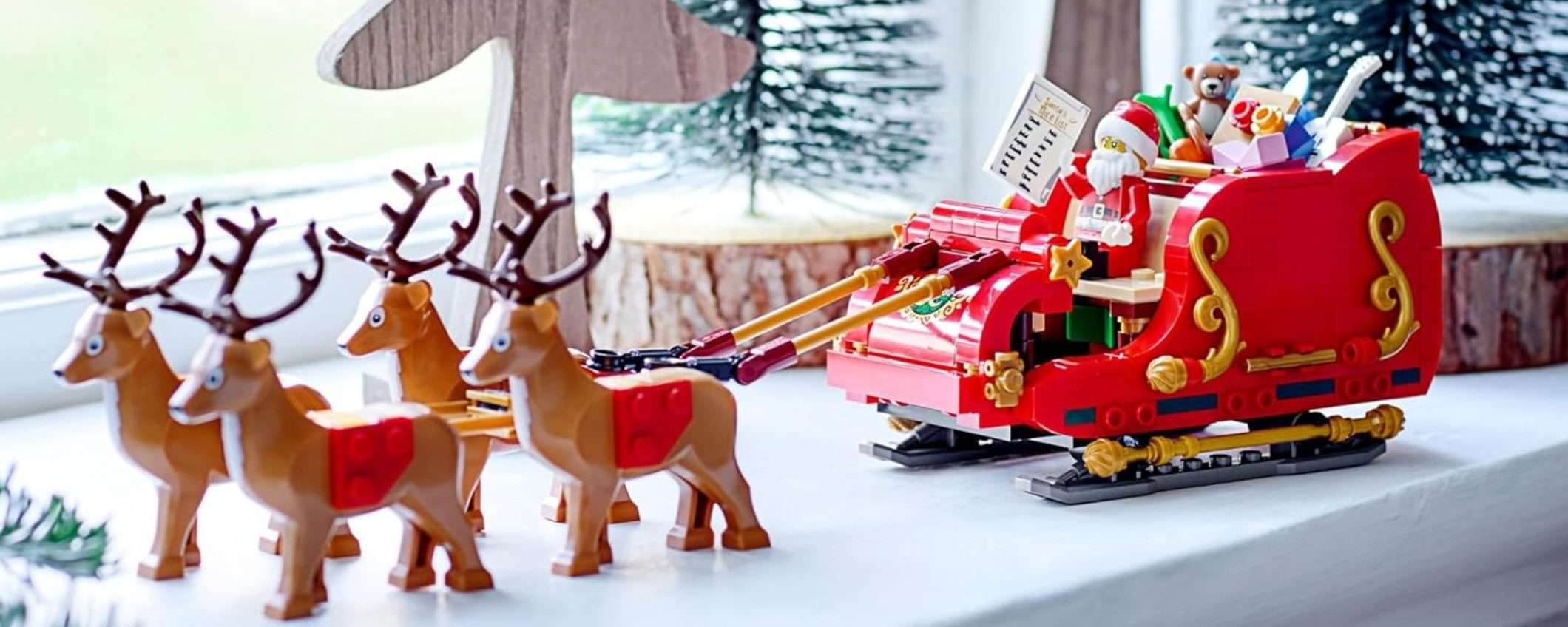 La bellissima Slitta di Babbo Natale LEGO è su Amazon ad un prezzo imperdibile La bellissima Slitta di Babbo Natale LEGO è su Amazon ad un prezzo imperdibile