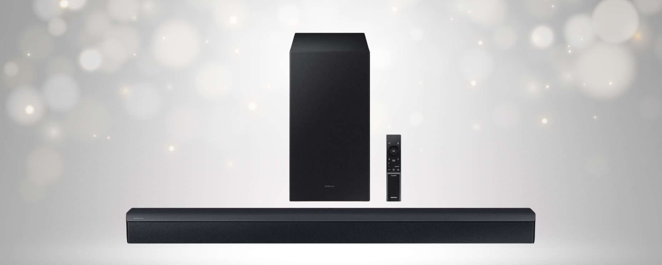 Soundbar Samsung 2.1 a 99 euro: follia Amazon da Black Friday Soundbar Samsung 2.1 a 99 euro: follia Amazon da Black Friday