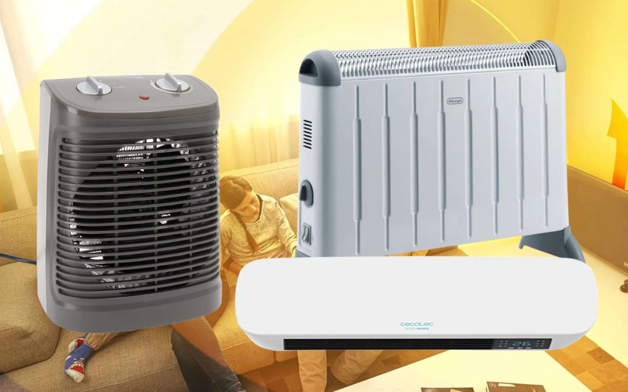 Termoventilatore Da Bagno BEPER 2000W - Con Termostato Regolabile, Modalità ECO E Ventilazione, Maniglia Per Trasporto - Foto 2