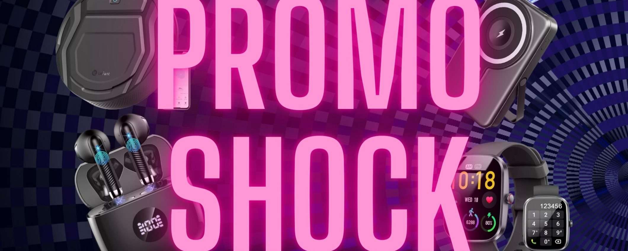 Volantino Amazon delle PROMO SHOCK: sconto minimo 50% (a partire da 15,99€)