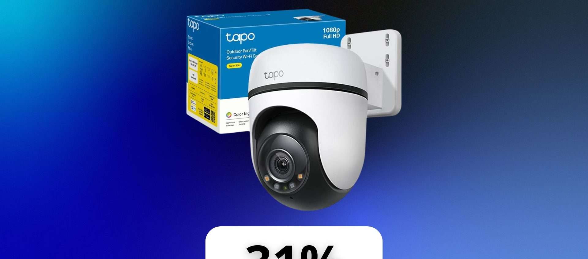 Tapo C500: sorveglianza smart per esterni con uno sconto del 47% Tapo C500: sorveglianza smart per esterni con uno sconto del 47%
