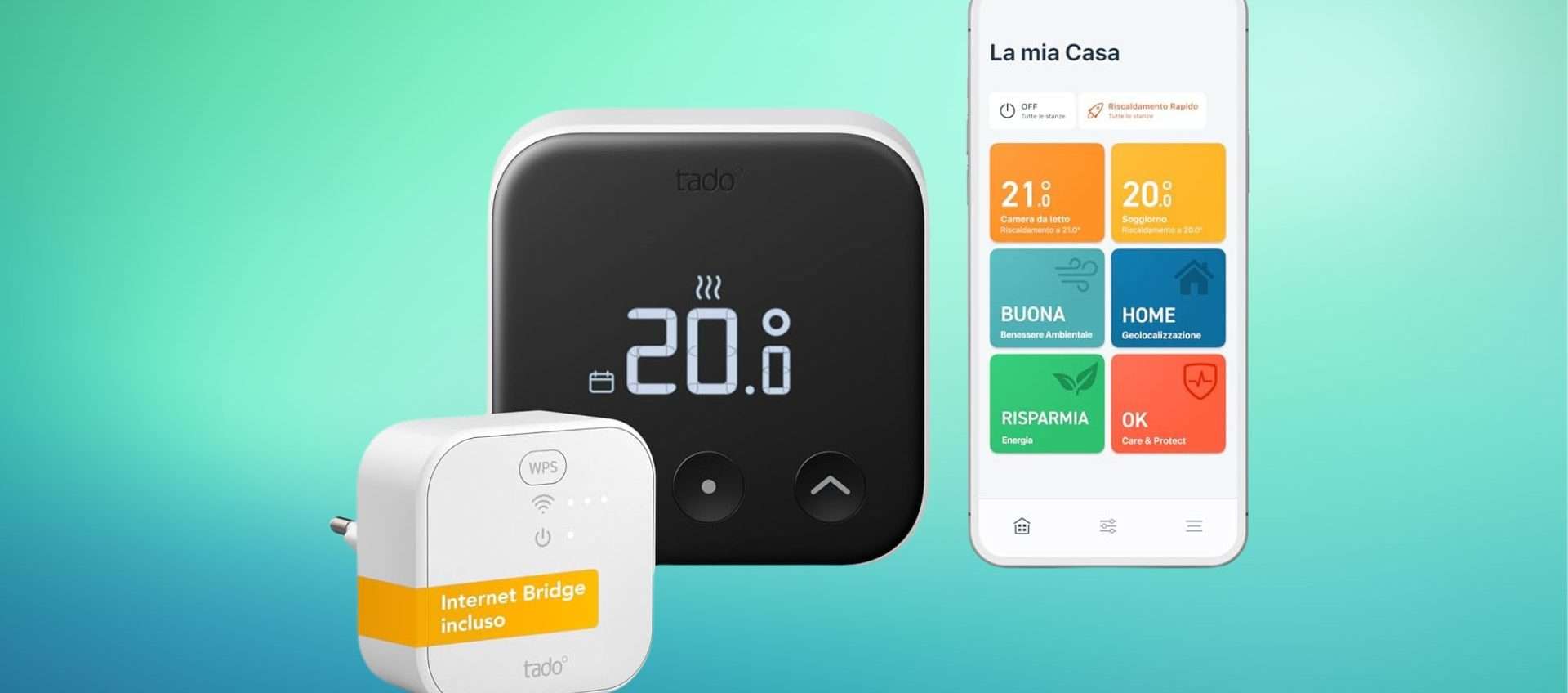 tado° Termostato Intelligente X: il controllo del riscaldamento smart con il 44% di sconto tado° Termostato Intelligente X: il controllo del riscaldamento smart con il 44% di sconto