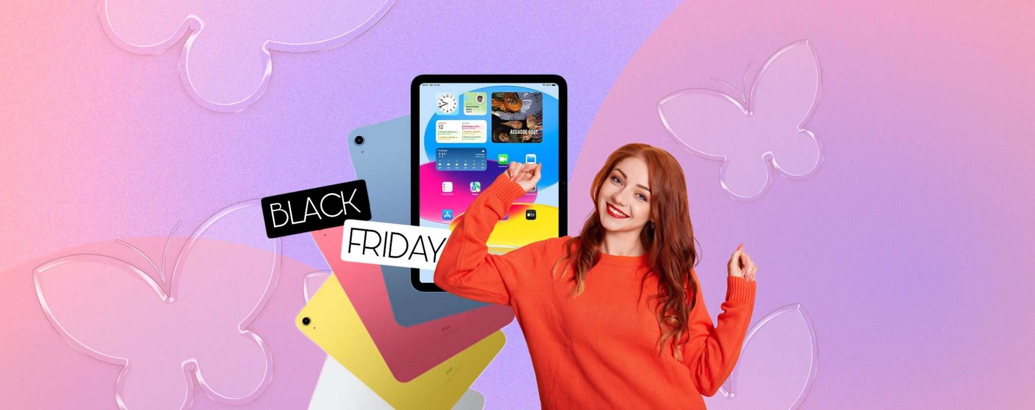 L'amorevole iPad 10 Rosa è in promo al Black Friday di Amazon L'amorevole iPad 10 Rosa è in promo al Black Friday di Amazon