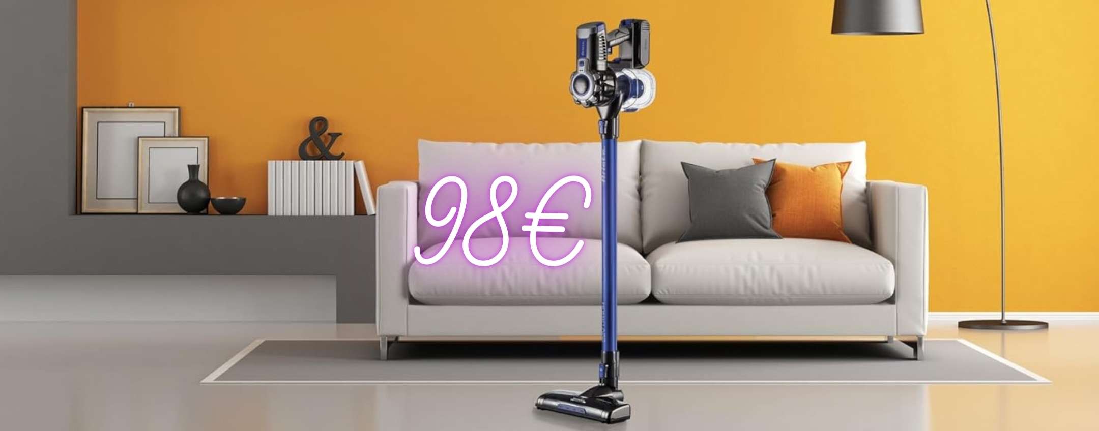 Polti Forzaspira Slim SR100 Scopa Elettrica Ricaricabile Senza Fili 2