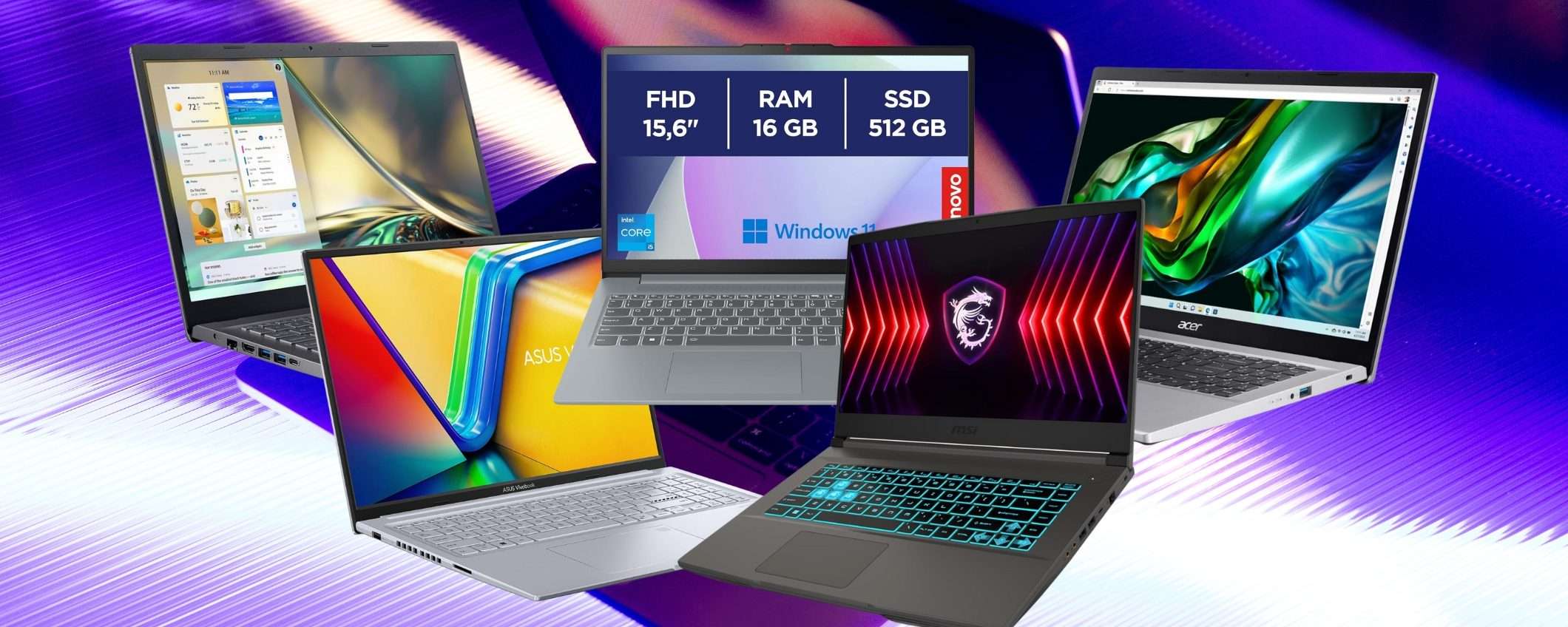 Black Friday Amazon 2024: 5 Notebook pazzeschi a prezzi shock Black Friday Amazon 2024: 5 Notebook pazzeschi a prezzi shock