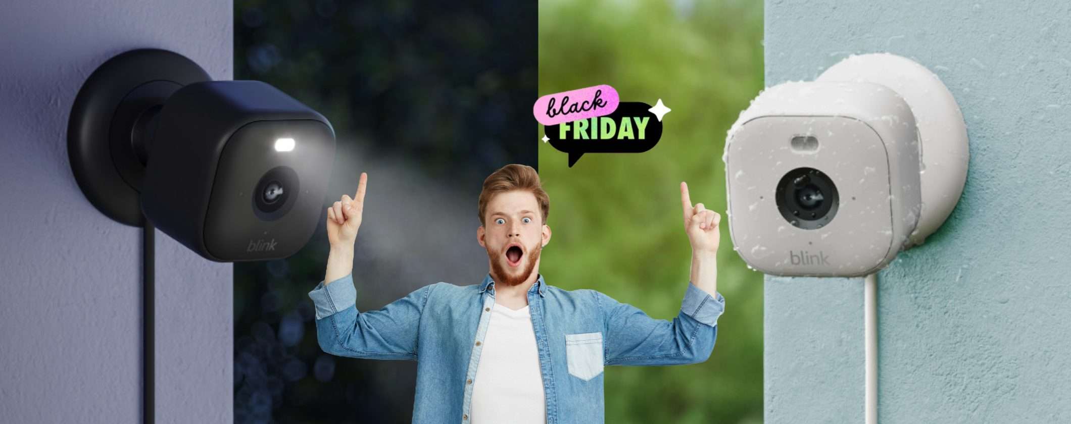 Blink Mini 2 per interno ed esterno a -50% con il Black Friday Amazon Blink Mini 2 per interno ed esterno a -50% con il Black Friday Amazon