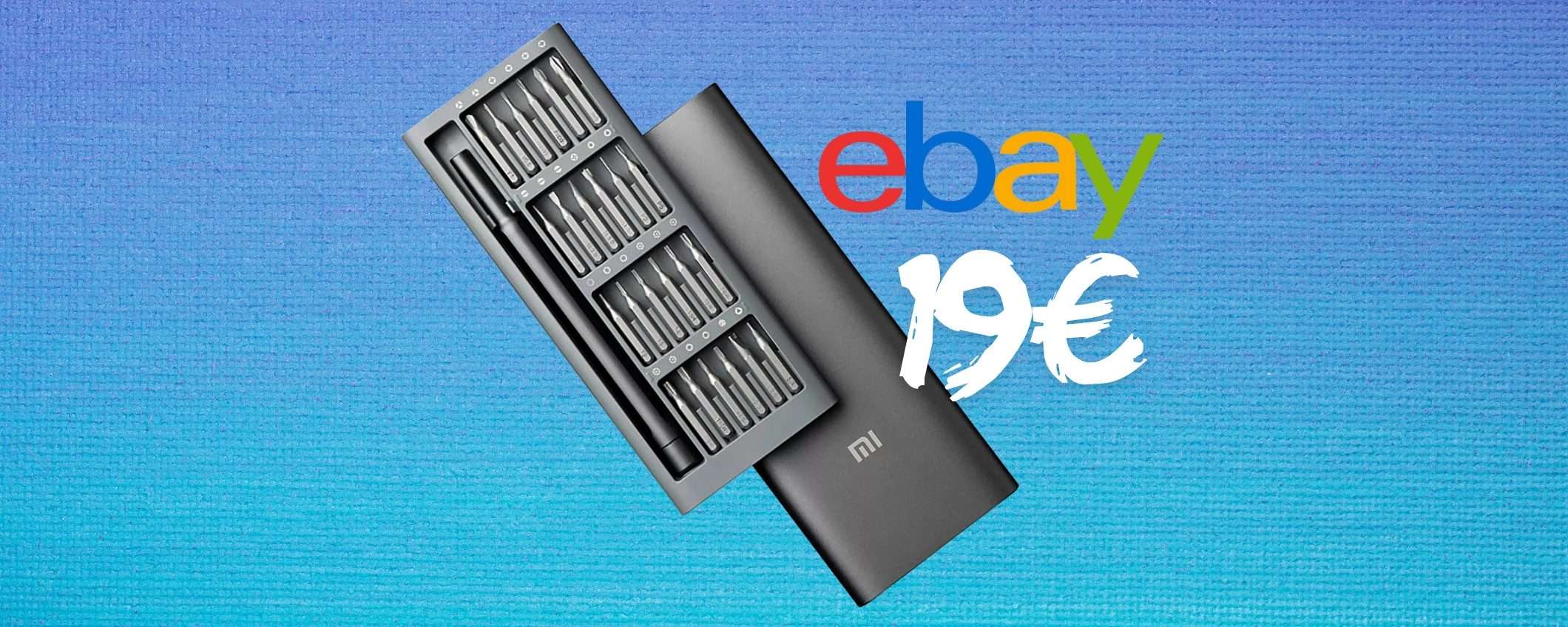Cacciavite magnetico Xiaomi con 24 punte di precisione tuo a 19€ Cacciavite magnetico Xiaomi con 24 punte di precisione tuo a 19€