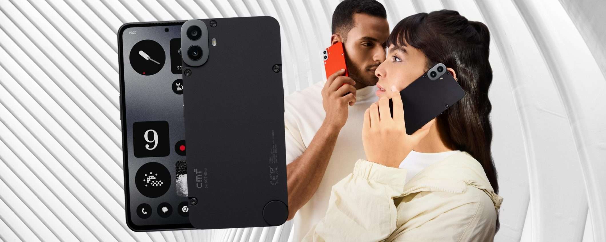 CMF Phone 1 con fotocamera Sony da 50 MP e display AMOLED da 6,67 CMF Phone 1 con fotocamera Sony da 50 MP e display AMOLED da 6,67