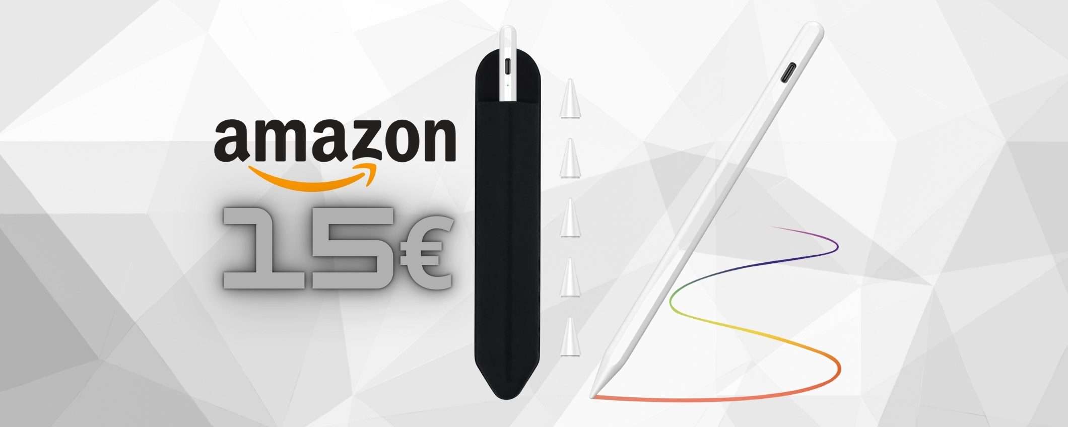 Come Apple Pencil ma costa 15€: questa penna digitale per iPad è incredibile Come Apple Pencil ma costa 15€: questa penna digitale per iPad è incredibile