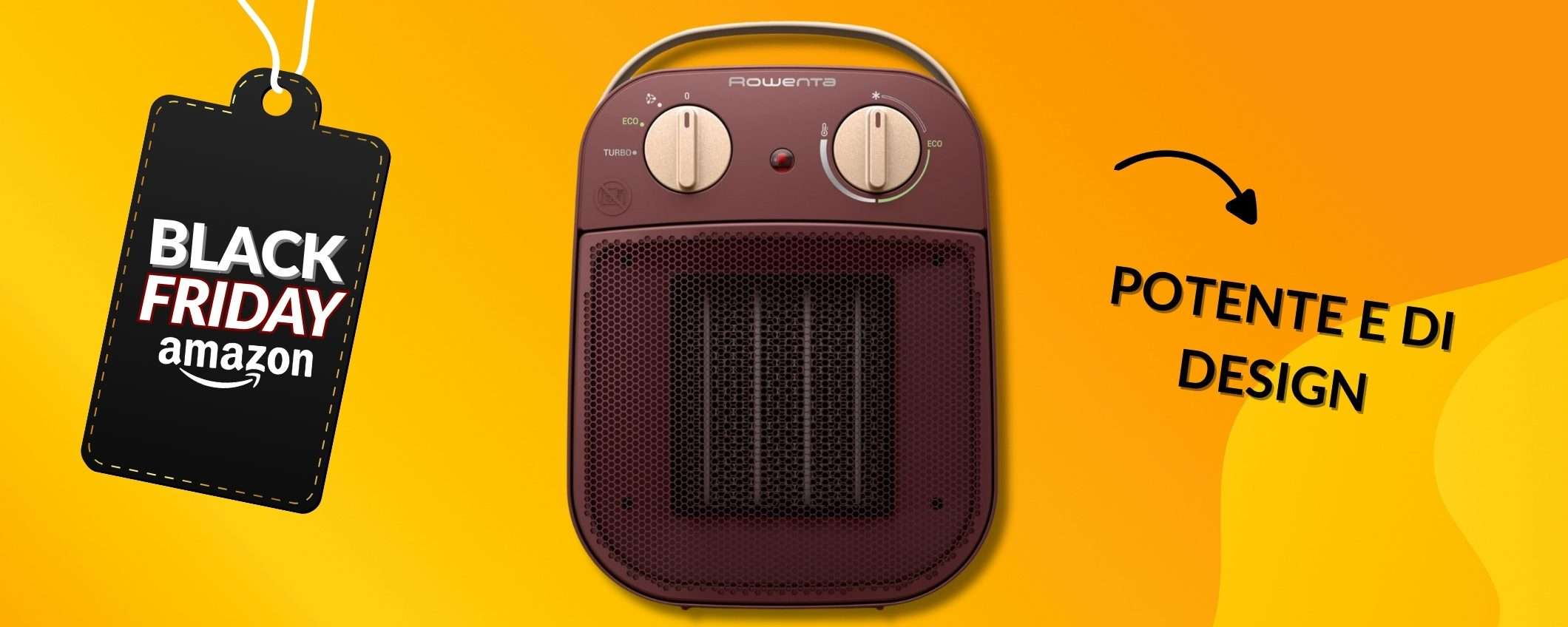 Casa bollente con termoventilatore Rowenta: potente e di Design (-25%) Casa bollente con termoventilatore Rowenta: potente e di Design (-25%)