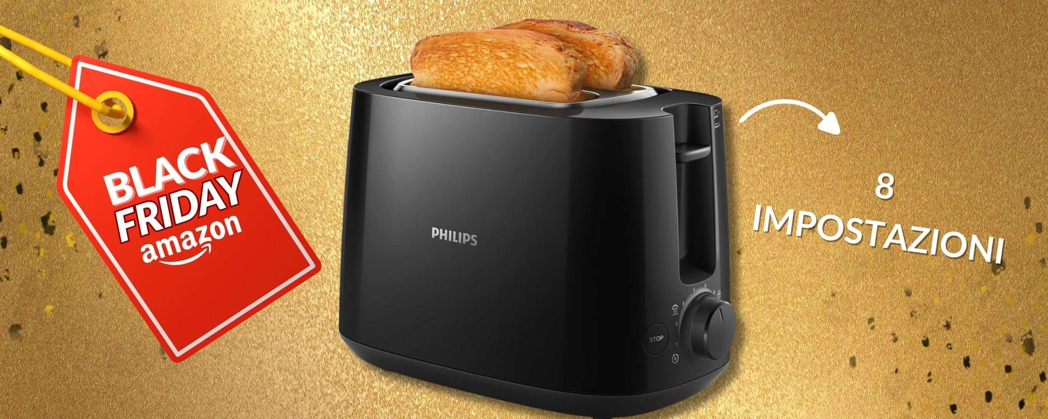 Solo 19€ per il tostapane Philips Daily Collection: sconto Black Friday Solo 19€ per il tostapane Philips Daily Collection: sconto Black Friday