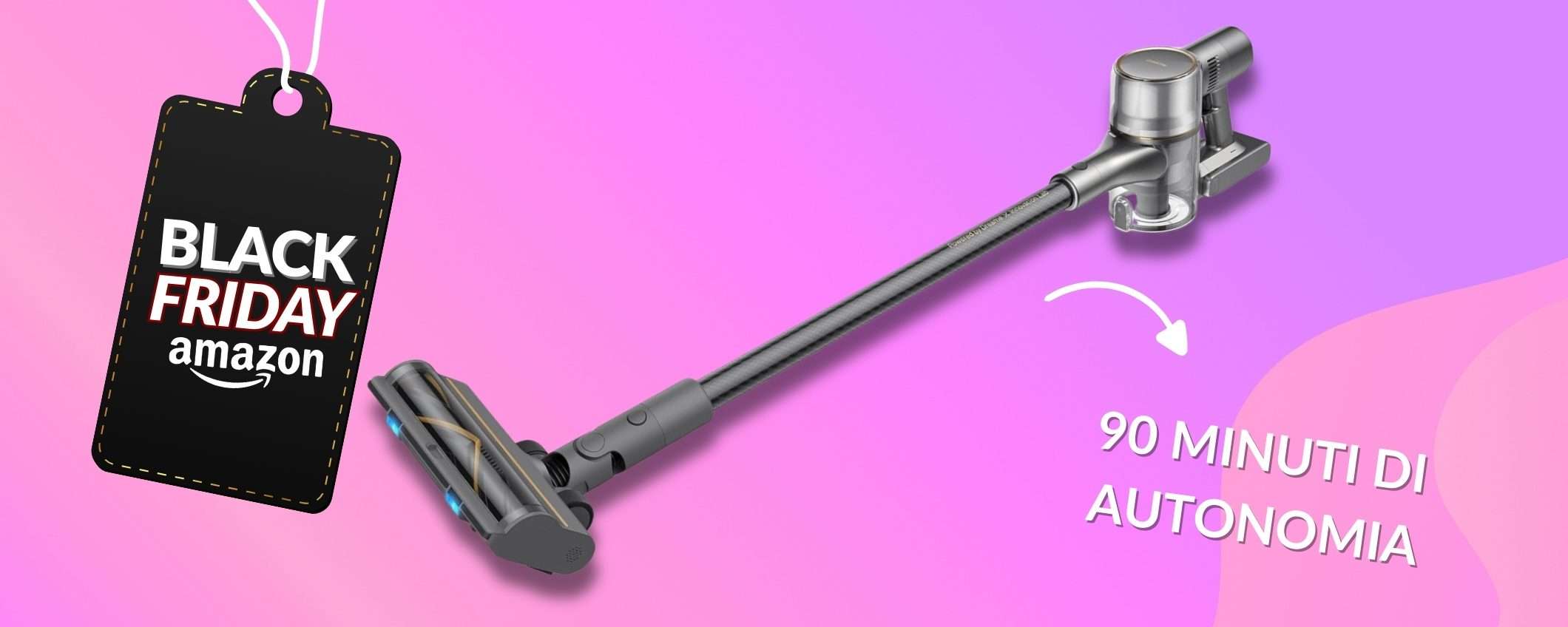 dreame R20 potenza 190AW e autonomia 90min: risucchia lo sporco (-29%) dreame R20 potenza 190AW e autonomia 90min: risucchia lo sporco (-29%)