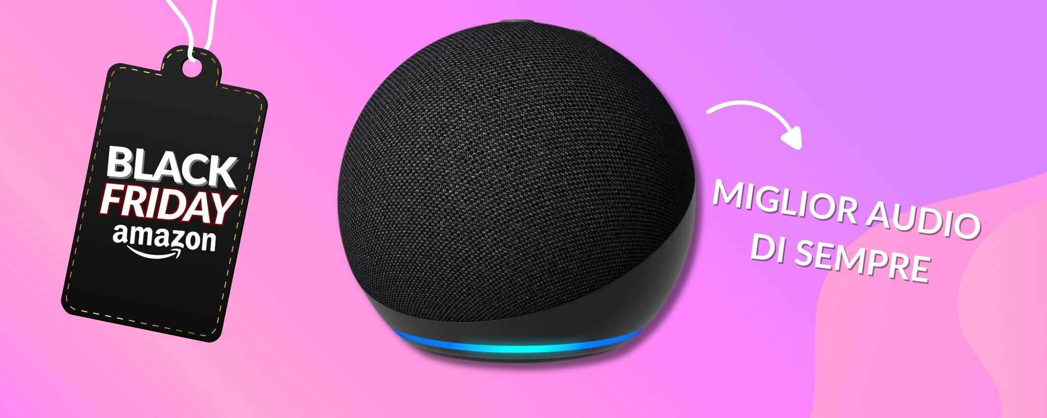Echo Dot crolla a soli 25€ e Alexa risponde ad ogni domanda (Black Friday) Echo Dot crolla a soli 25€ e Alexa risponde ad ogni domanda (Black Friday)