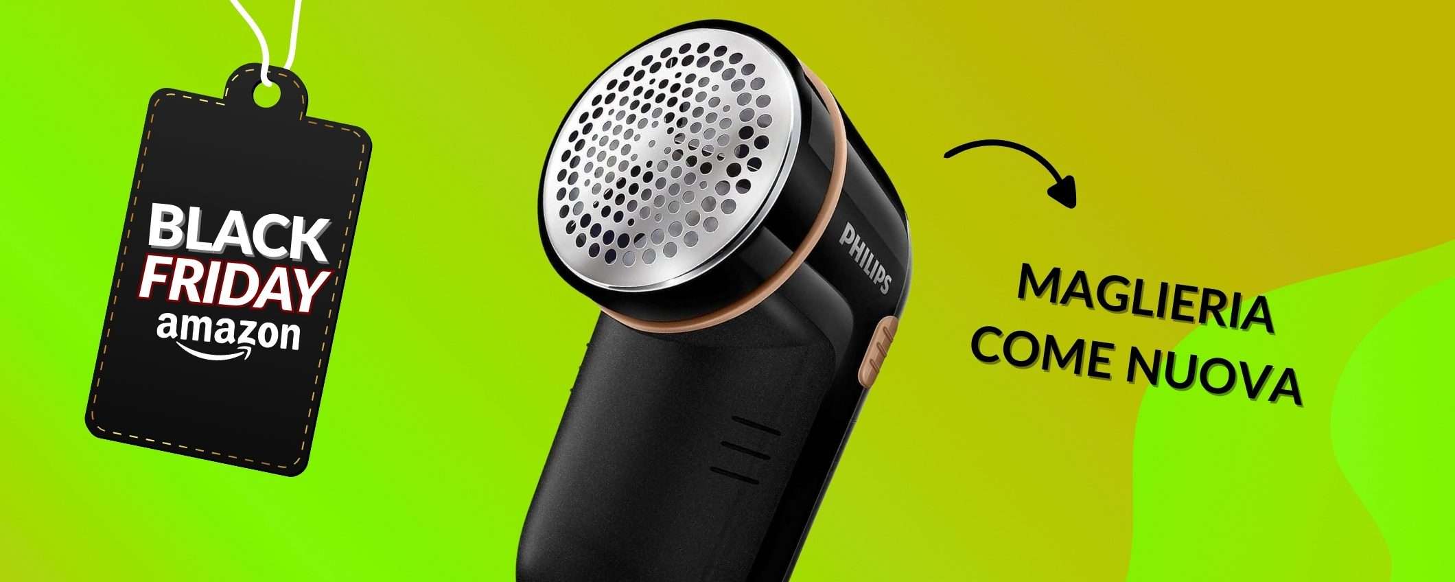 Levapelucchi Philips: fai rinascere la maglieria con 9€ su Amazon Levapelucchi Philips: fai rinascere la maglieria con 9€ su Amazon