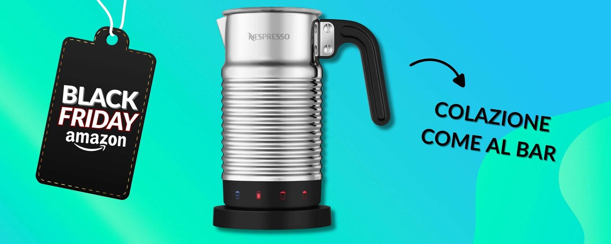 Nespresso Aeroccino 4: leccati i baffi a colazione, ora in sconto 16% Nespresso Aeroccino 4: leccati i baffi a colazione, ora in sconto 16%