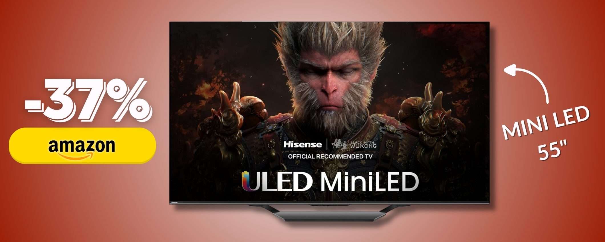 Lascia stare il Black Friday, la Hisense TV 55 Lascia stare il Black Friday, la Hisense TV 55