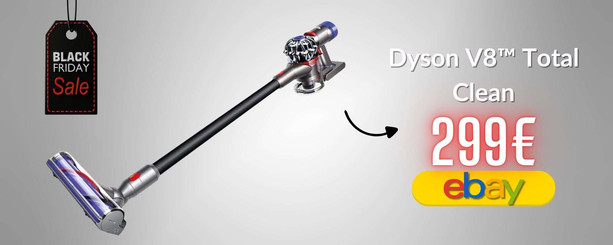 Dyson V8 Total Clean avvera i tuoi sogni: prezzo Black Friday da urlo Dyson V8 Total Clean avvera i tuoi sogni: prezzo Black Friday da urlo