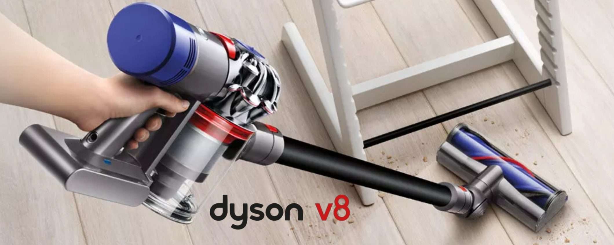 Dyson V8: ancora un ottimo aspirapolvere e ora un best buy Dyson V8: ancora un ottimo aspirapolvere e ora un best buy