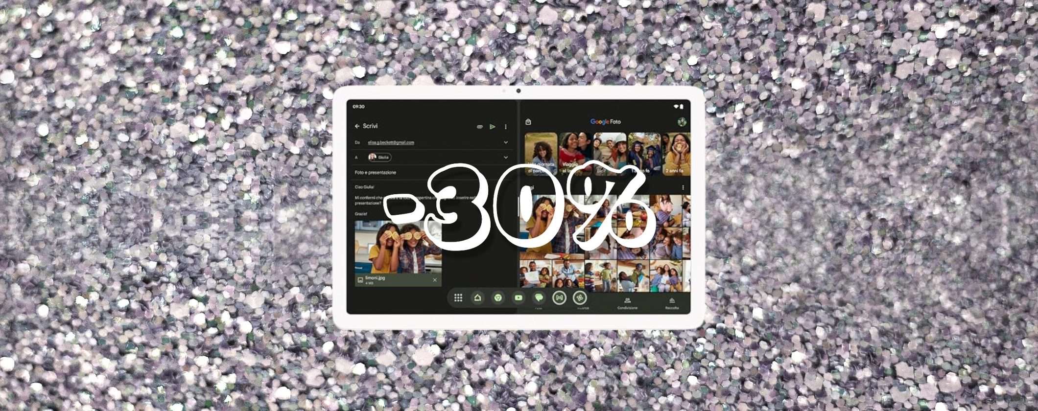 Google Pixel Tablet: -30% al Black Friday di Amazon Google Pixel Tablet: -30% al Black Friday di Amazon