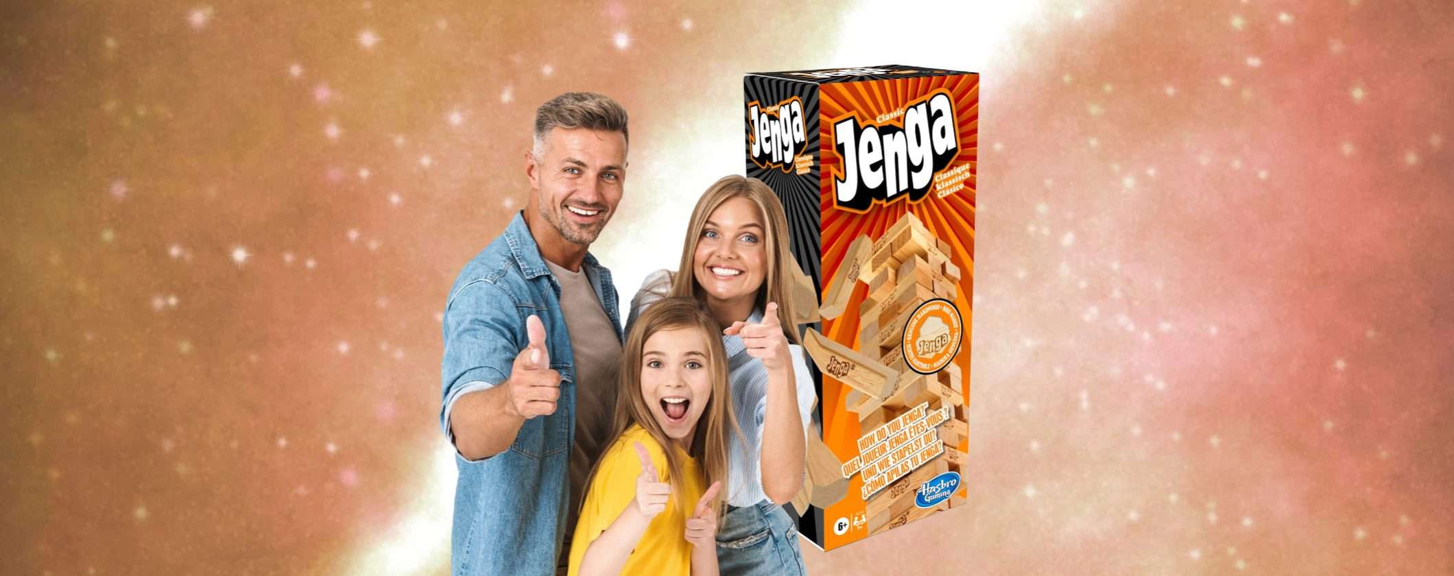 Hasbro Gaming Jenga: divertimento a soli 12€ con il Black Friday Hasbro Gaming Jenga: divertimento a soli 12€ con il Black Friday