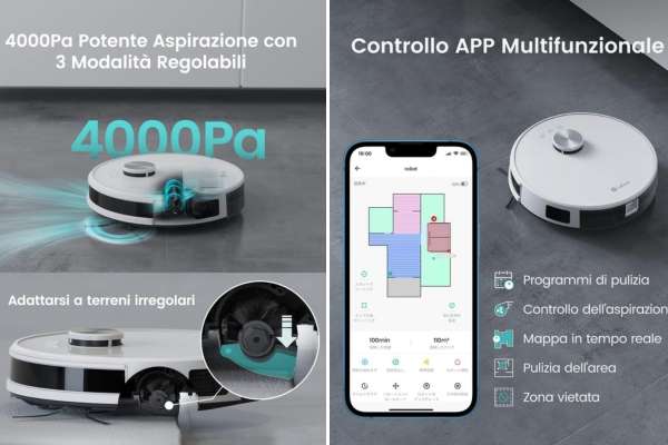 lefant-m1-robot-aspirapolvere-lavapavimenti-mappatura