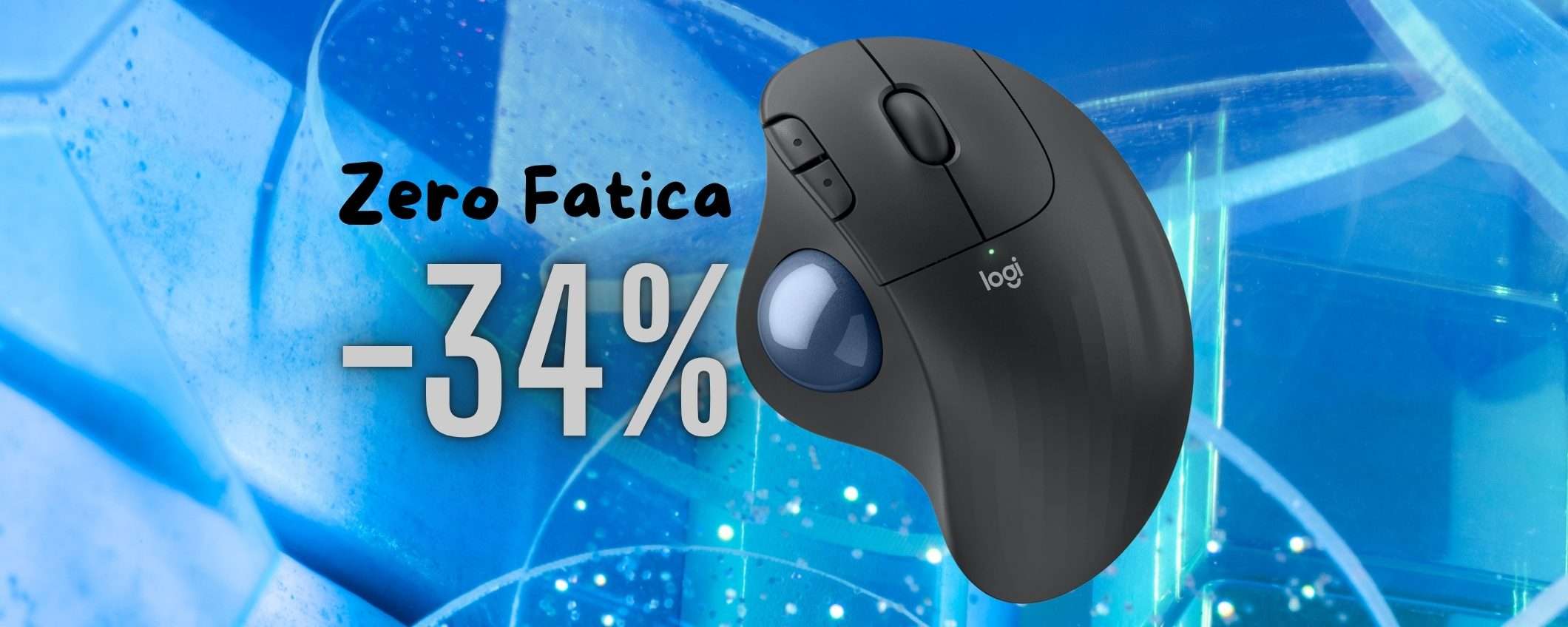 Logitech Ergo M575: niente più fatica con questo mouse trackball wireless Logitech Ergo M575: niente più fatica con questo mouse trackball wireless