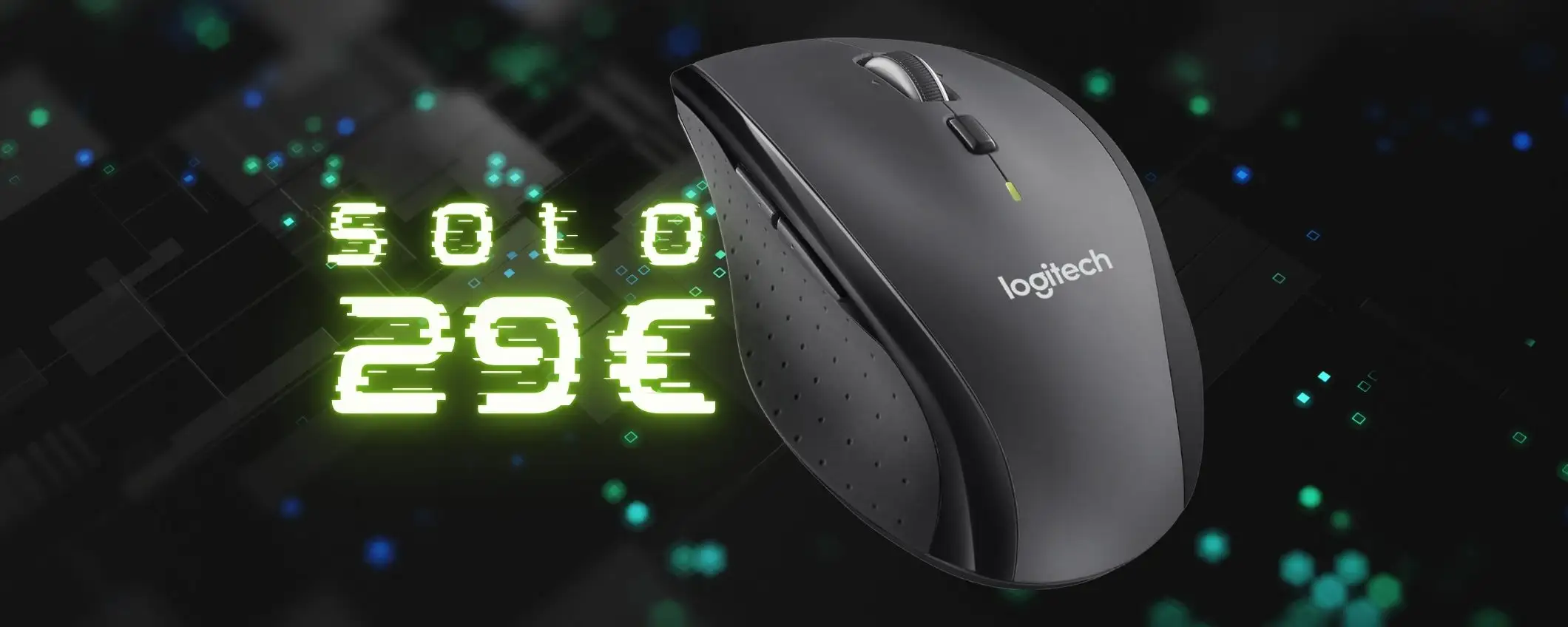 Logitech M705: mouse wireless con 5 pulsanti programmabili (29€) Logitech M705: mouse wireless con 5 pulsanti programmabili (29€)
