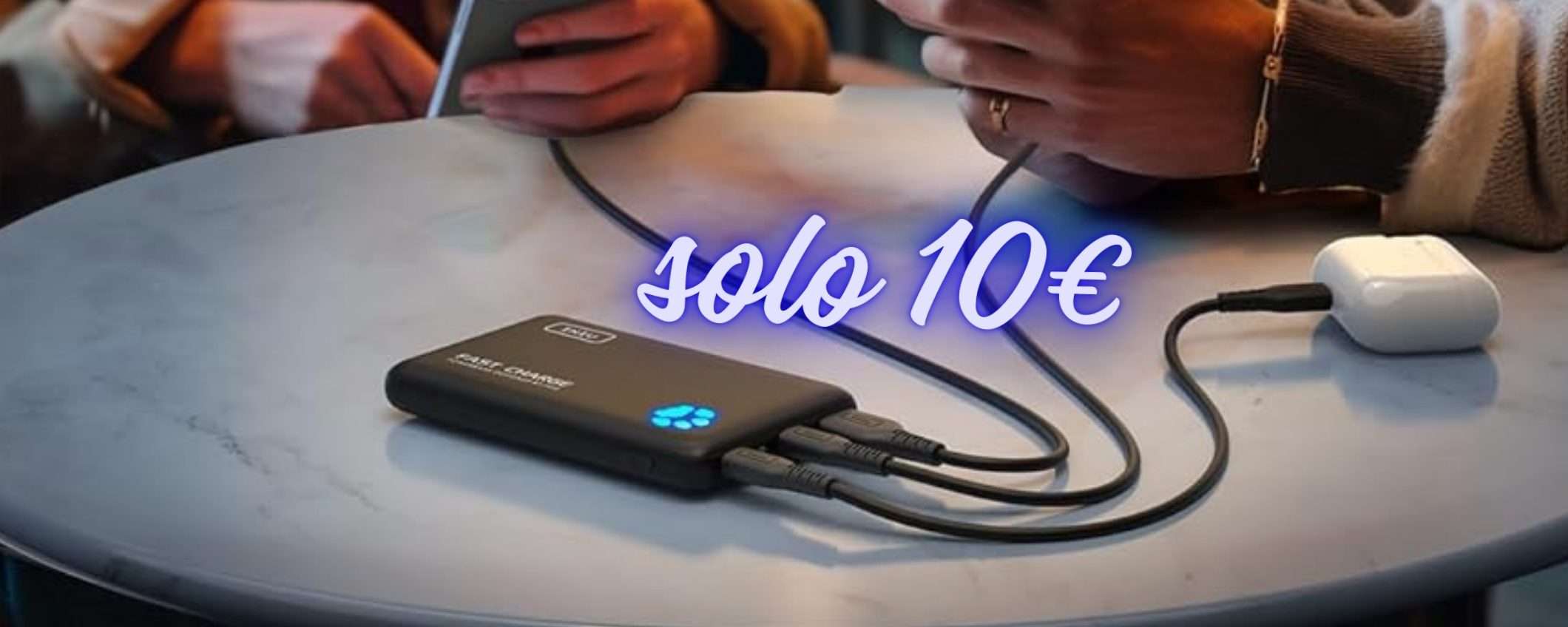 Mai più batteria scarica con il Power Bank INIU da 10000mAh (10€) Mai più batteria scarica con il Power Bank INIU da 10000mAh (10€)