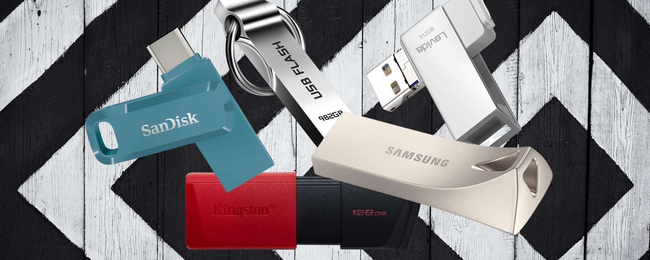 Le migliori chiavette USB fino a 1TB con spesa massima di 39€ (solo oggi) Le migliori chiavette USB fino a 1TB con spesa massima di 39€ (solo oggi)
