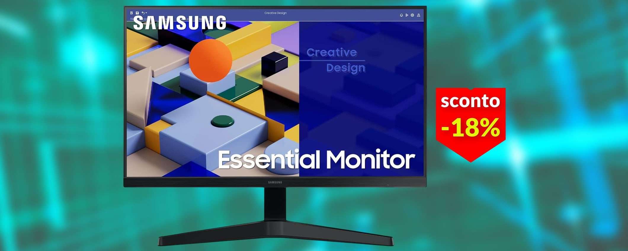 Monitor FullHD Samsung a poco più di 70€: occasionissima al Black Friday Monitor FullHD Samsung a poco più di 70€: occasionissima al Black Friday