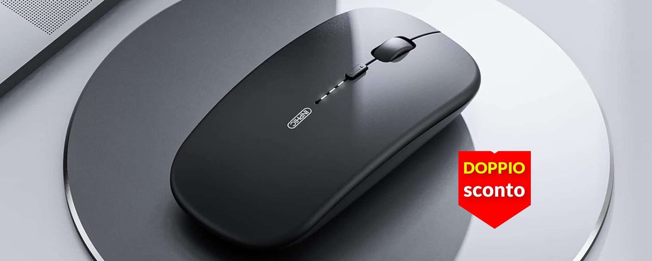 Bastano 12€ per un mouse wireless di alta precisione: 2 sconti al Black Friday Bastano 12€ per un mouse wireless di alta precisione: 2 sconti al Black Friday
