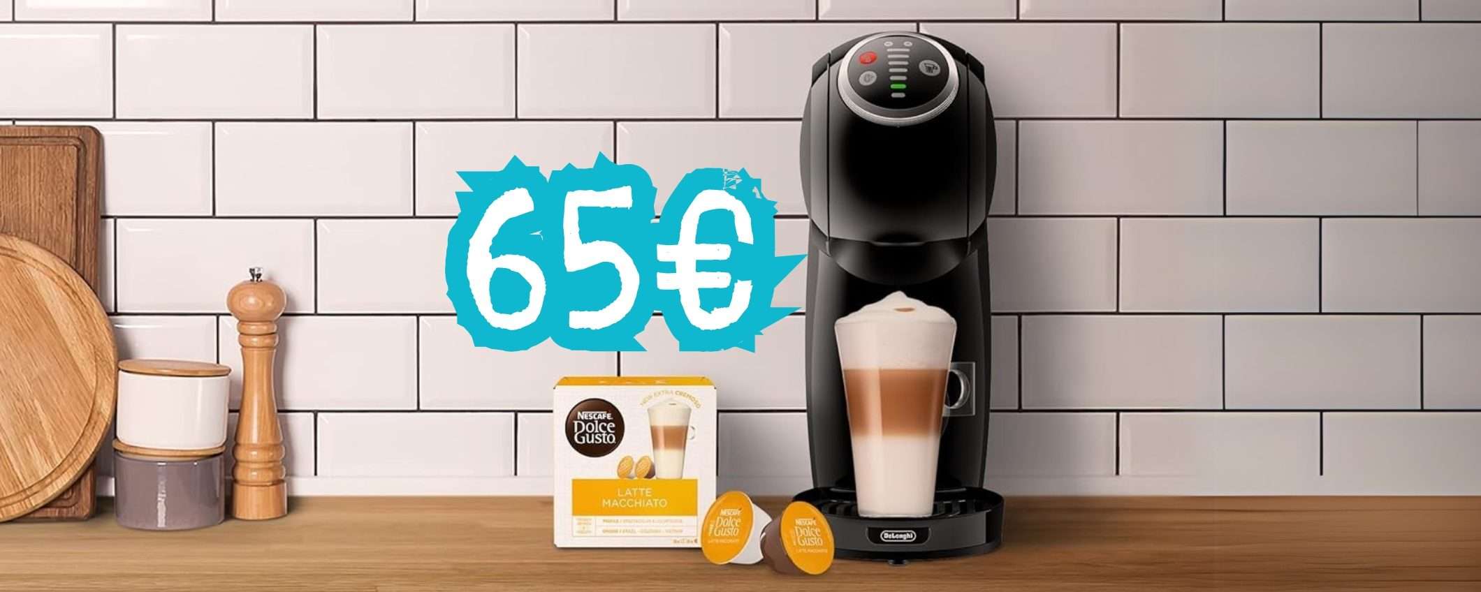 Nescafé Dolce Gusto Genio S: espresso e non solo con sistema a capsule Nescafé Dolce Gusto Genio S: espresso e non solo con sistema a capsule