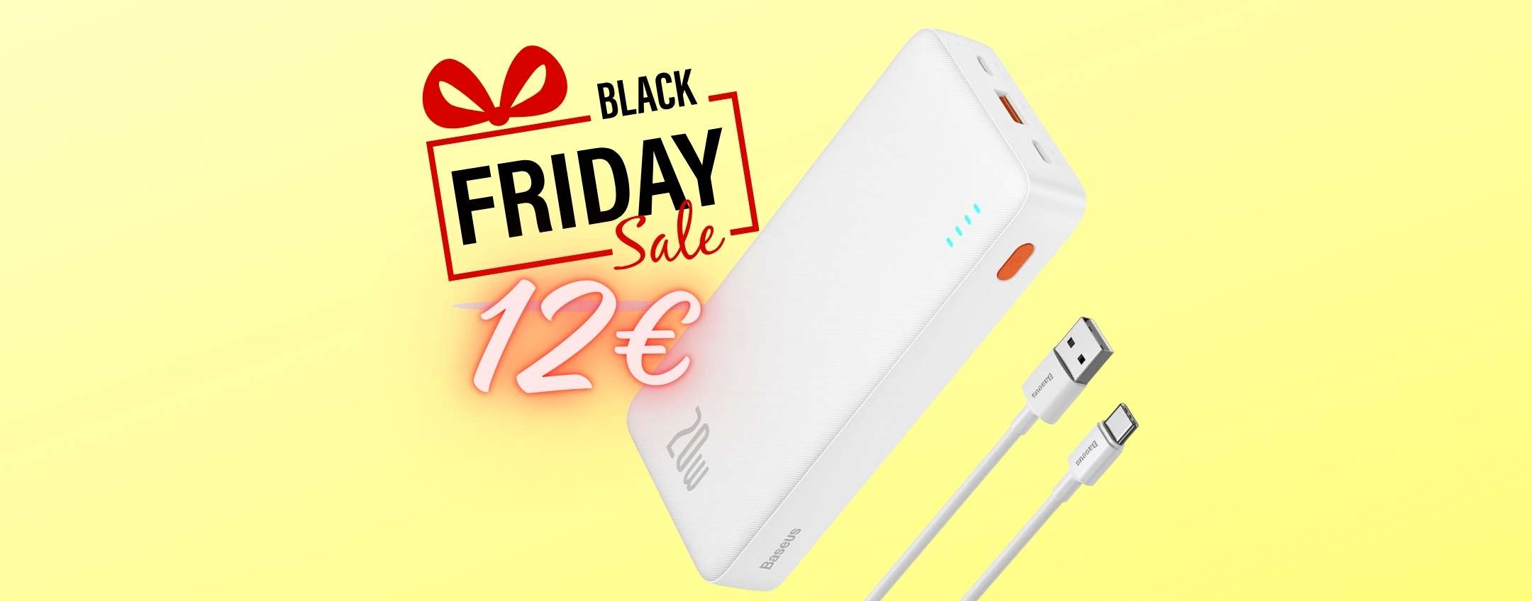 Nobis Power Bank 20000mAh, Caricatore Portatile 20000mAh, Power Bank