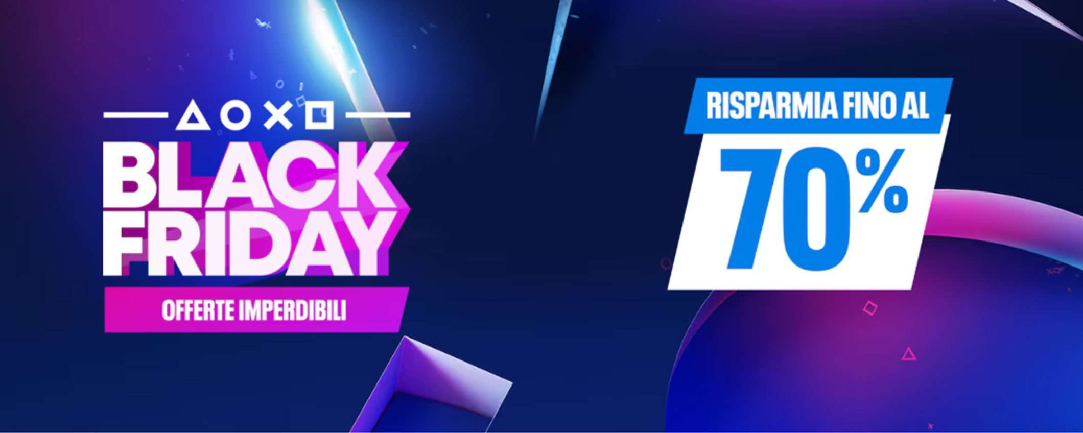Il Black Friday fa tappa da PlayStation Store: sconti fino al 70% Il Black Friday fa tappa da PlayStation Store: sconti fino al 70%