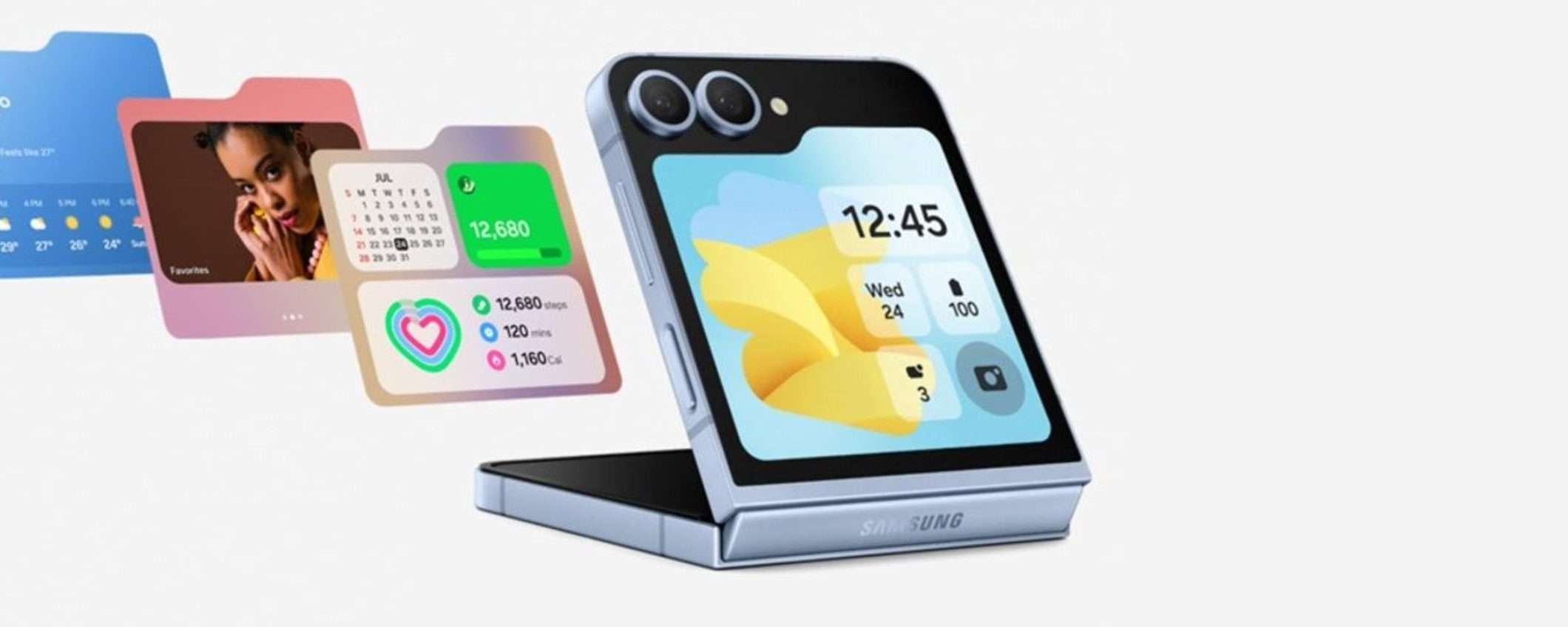 Samsung Galaxy Z Flip 7 FE sarà economico ed anche super leggero Samsung Galaxy Z Flip 7 FE sarà economico ed anche super leggero